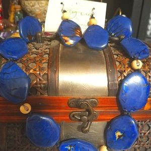 Tagua by Soraya Cedeno Necklace & Earrings Set